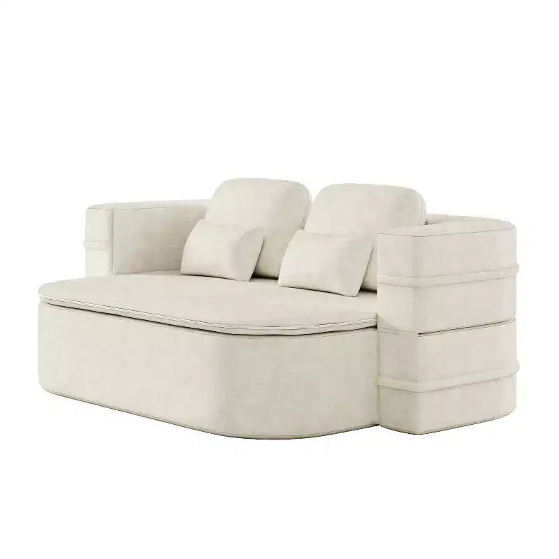 Canapé-lit pliable 2-en-1 de 75'', divan de sol convertible avec coussin en mousse et couverture multifonctionnelle pour salon, chambre à coucher ou studio