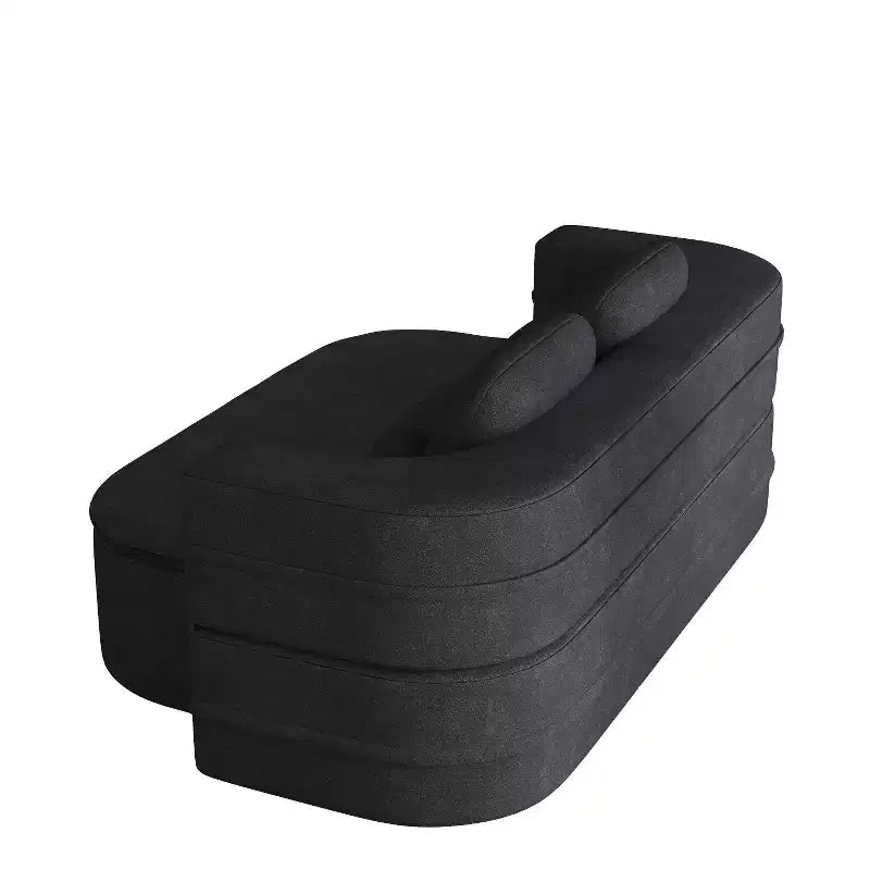Canapé-lit pliable 2-en-1 de 75'', divan de sol convertible avec coussin en mousse et couverture multifonctionnelle pour salon, chambre à coucher ou studio