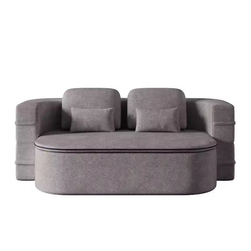 Canapé-lit pliable 2-en-1 de 75'', divan de sol convertible avec coussin en mousse et couverture multifonctionnelle pour salon, chambre à coucher ou studio