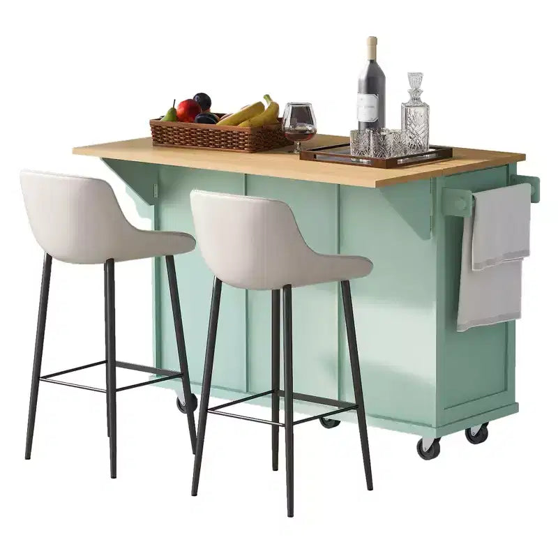 Meuble de rangement, Meuble de cuisine avec 5 roulettes, 2 portes et étagères de rangement internes, Meuble pour salle à manger, cuisine