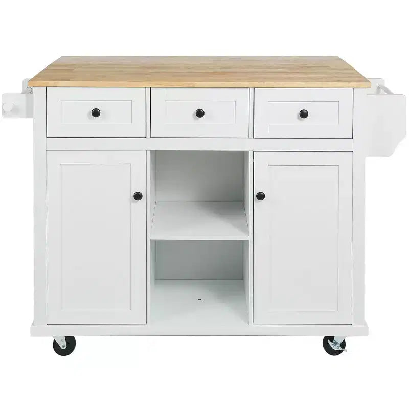 Meuble de rangement, Meuble de cuisine avec 5 roulettes, 2 portes et étagères de rangement internes, Meuble pour salle à manger, cuisine